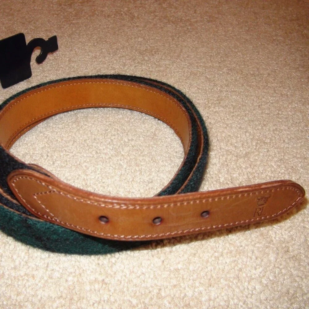 Polo Ralph Lauren Black Watch Plaid Belt